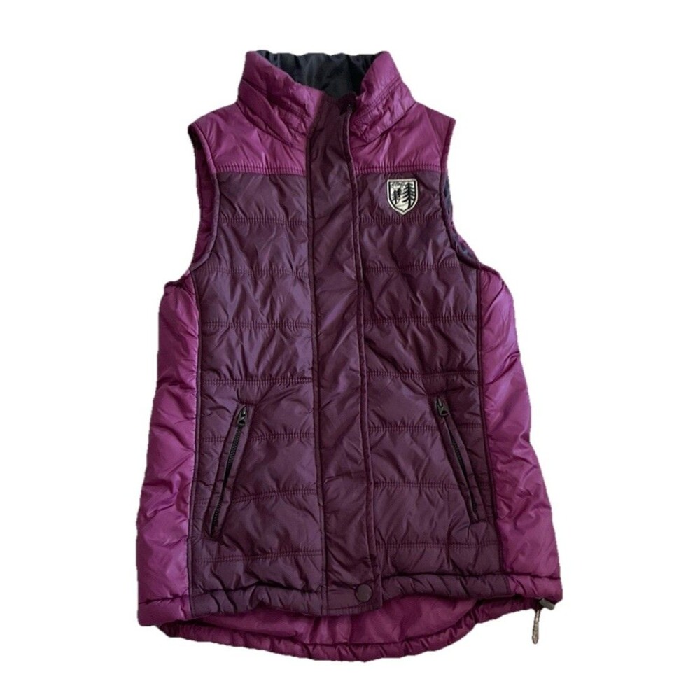 American Eagle Fleece Lined Puffer Vest Women’s Size XS